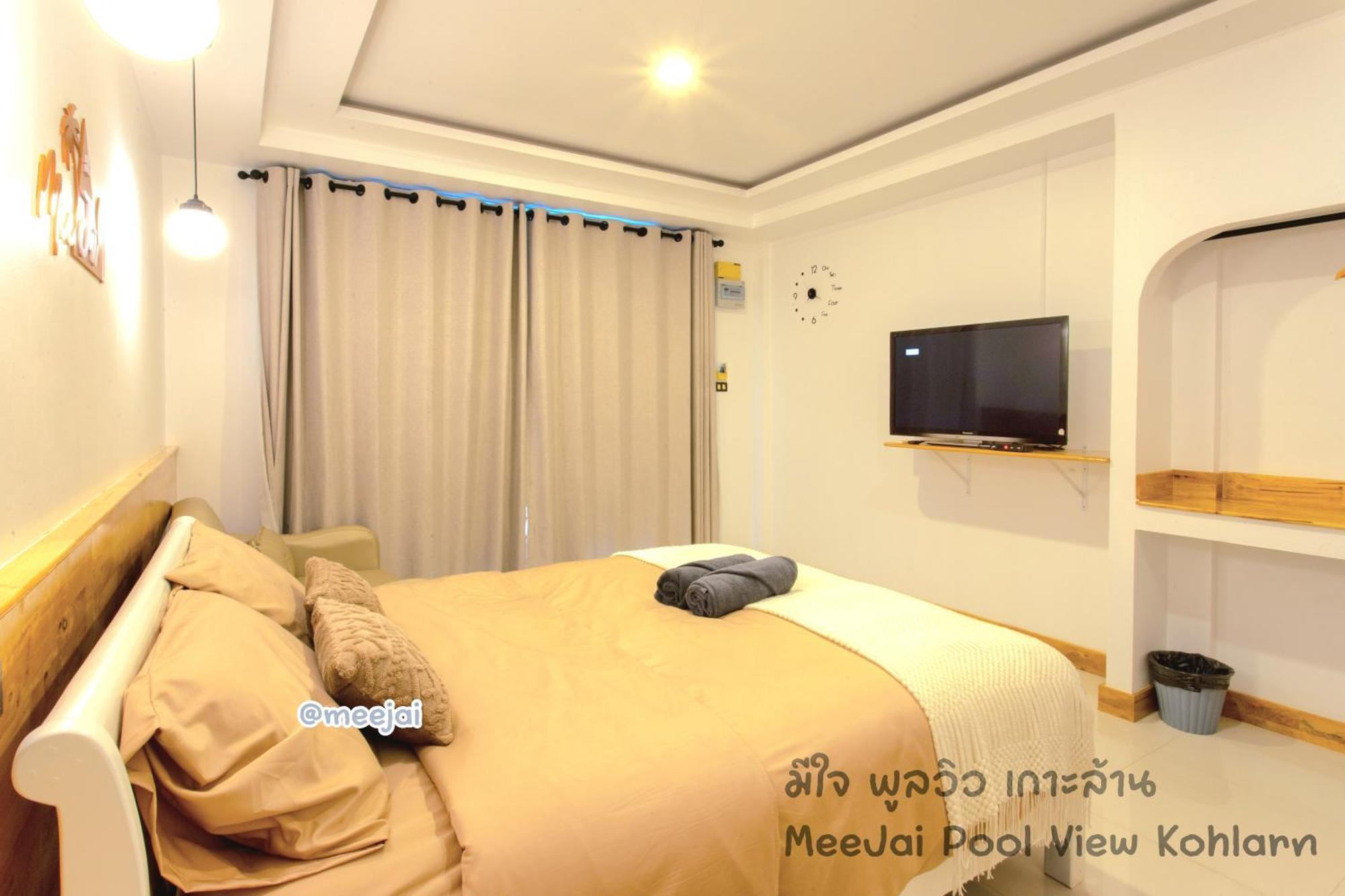 มีใจ พูลวิว เกาะล้าน Meejai Pool View Kohlarn Hotel Bagian luar foto