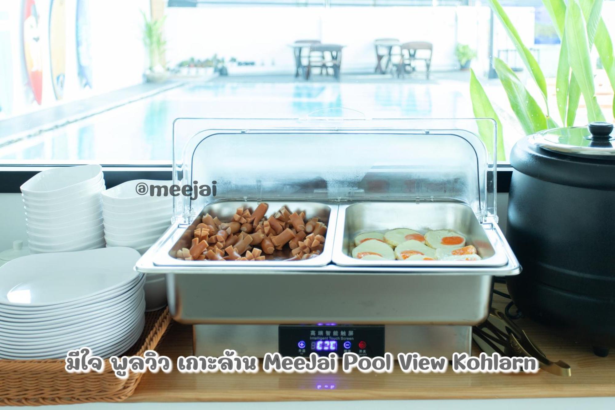 มีใจ พูลวิว เกาะล้าน Meejai Pool View Kohlarn Hotel Bagian luar foto