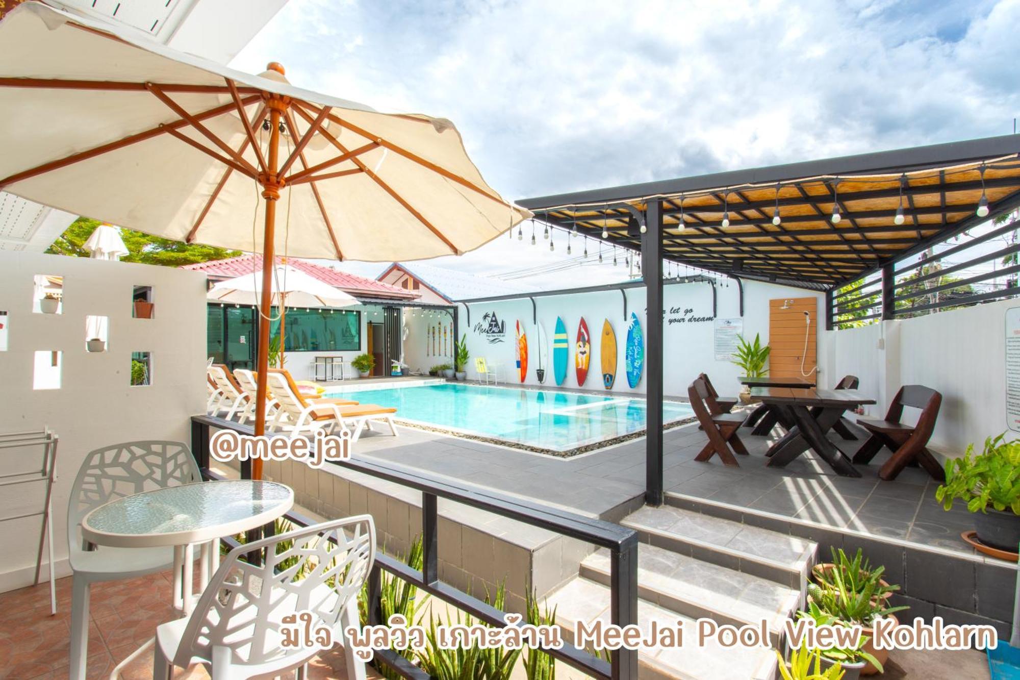 มีใจ พูลวิว เกาะล้าน Meejai Pool View Kohlarn Hotel Bagian luar foto
